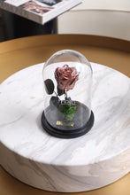 Charger l'image dans la galerie, fleurs séchées livraison cadeau cadeaux arrangement florale lys rose éternelle rose rouge fleuriste casablanca créations florales design floral décoration maison événements fleur éternelle rose immortelle éternelle rose rouge fleuriste sous cloche amour