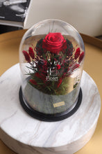 Charger l'image dans la galerie, Jardin enchanté rose éternelle rose rouge