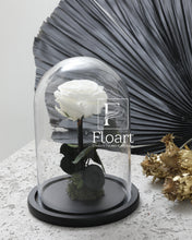 Charger l'image dans la galerie, medium-rose-eternelle→medium-rose-eternelle rose éternelle cloche rouge immortelle cadeau cadeaux entreprise mariage corporate femme fleuriste Casablanca cloche