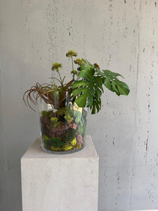 Composition florale artificielle végétale